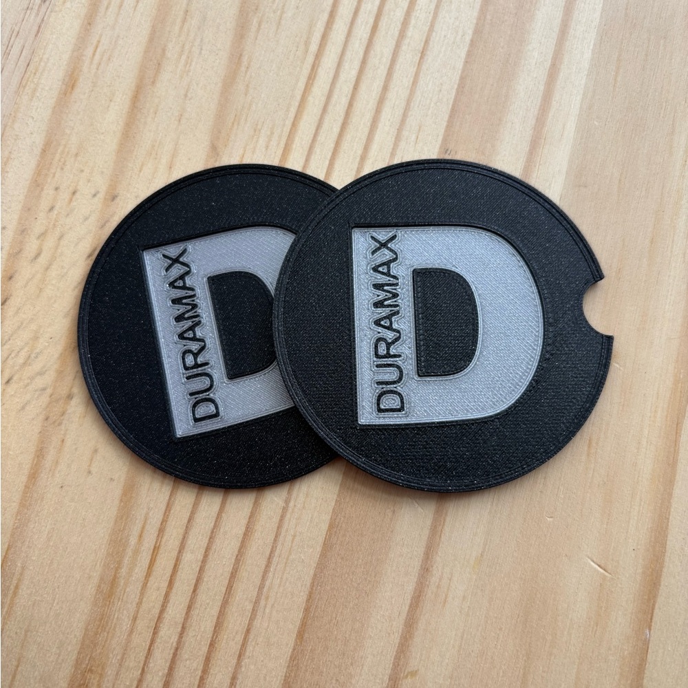 DMAX Car/Truck Cup Holder Coasters (set of 2)